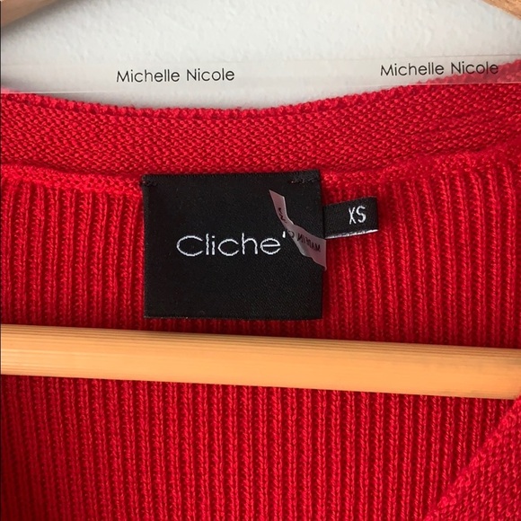 Cliche’ Knit Sweater - Picture 2 of 4